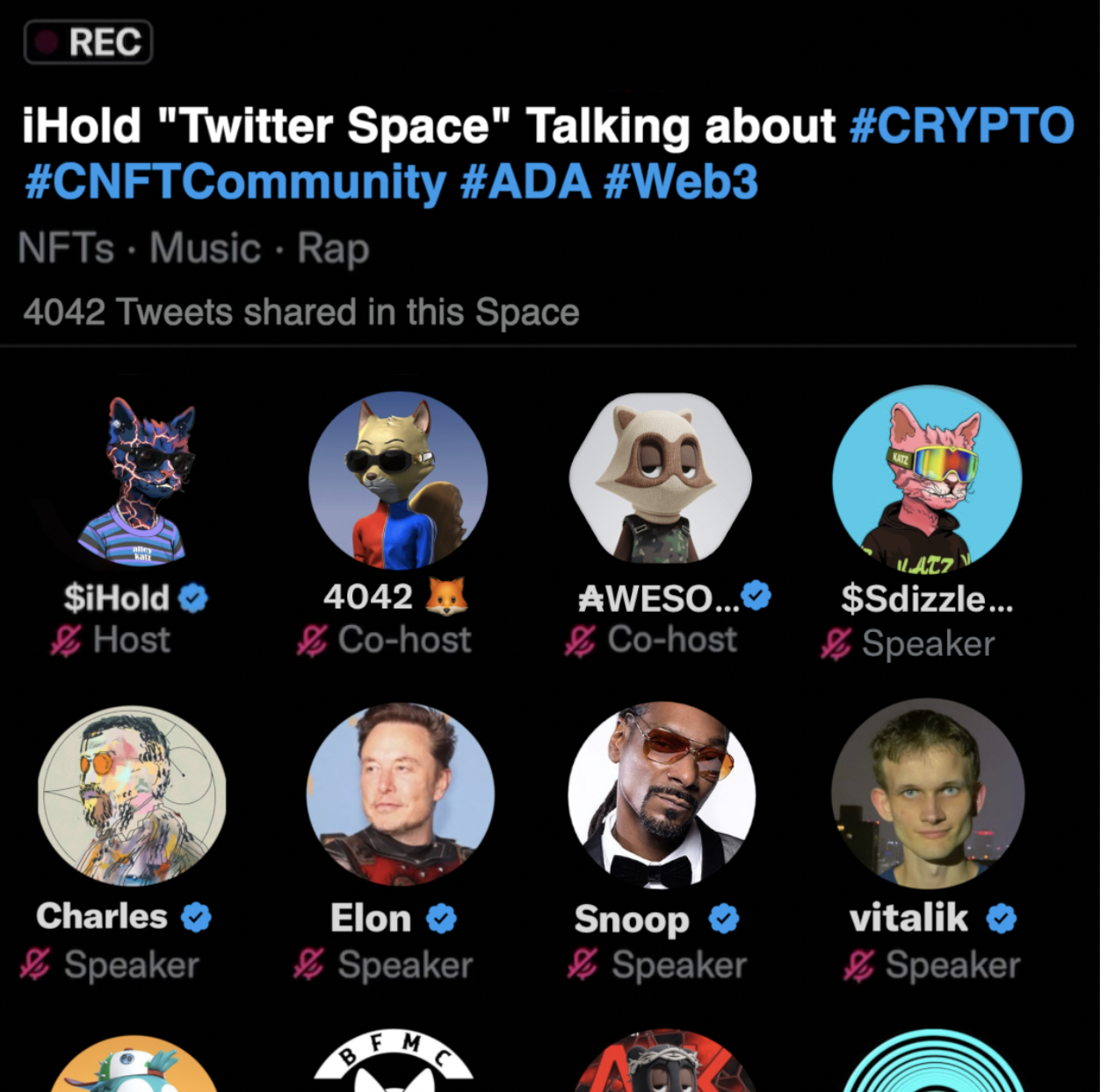 iHold: Twitter Space #0135