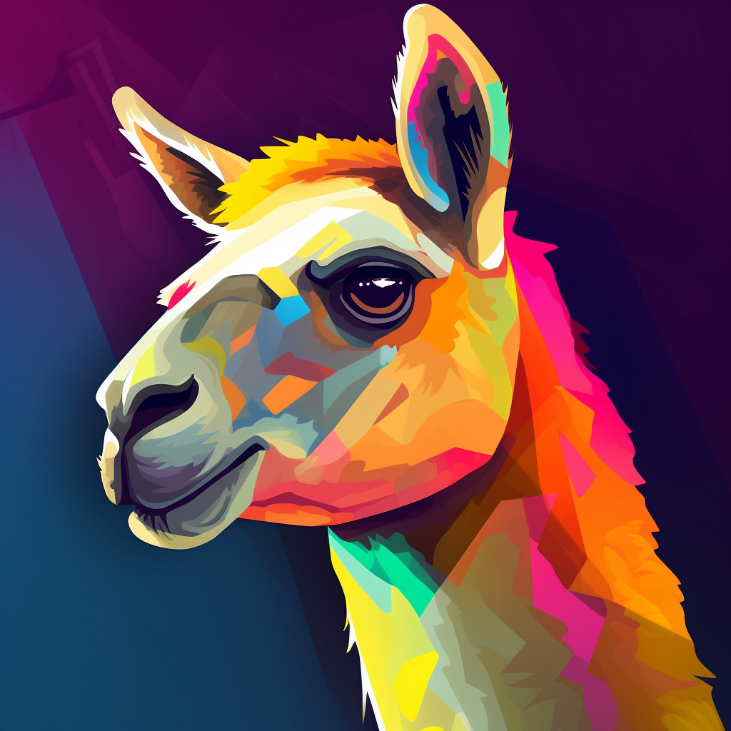 A Most Vivid and Long named LLama.  Luxoriate on its vividness!