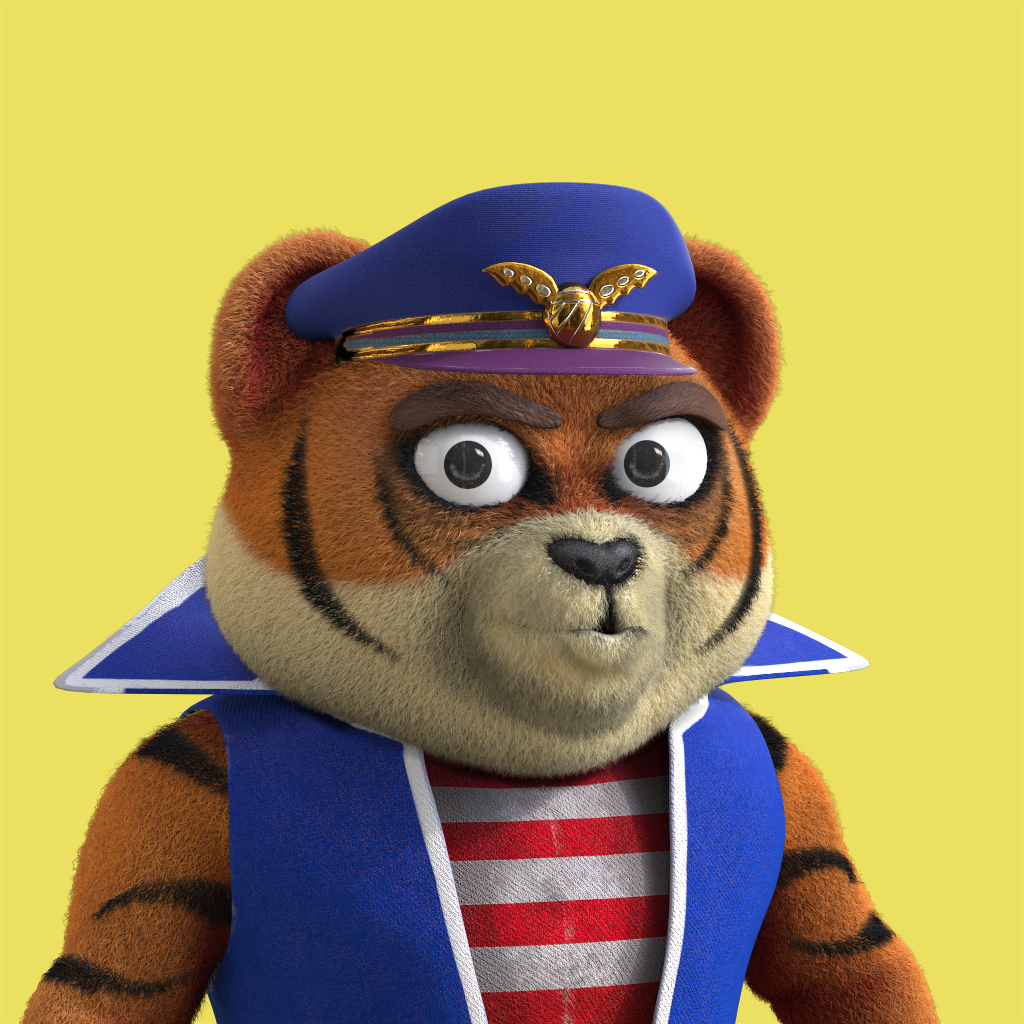 3D Tiger #8009